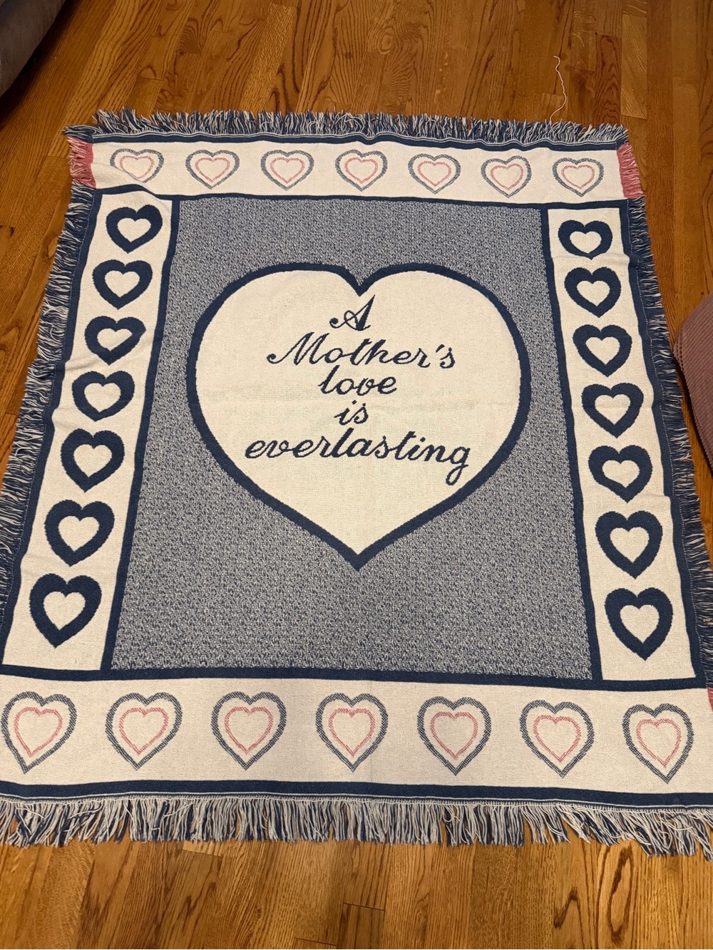 Vintage throw